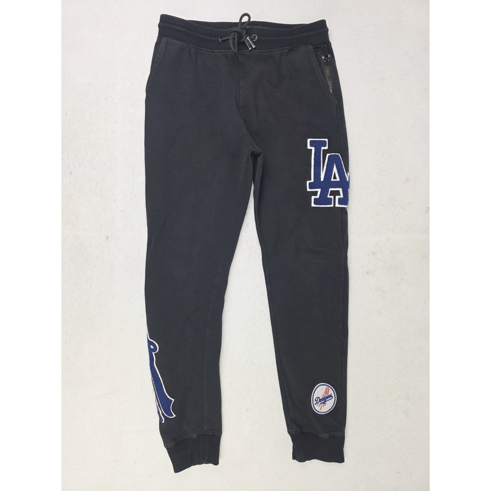 Pro Standard MLB Los Angeles Dodgers Joggers Black Sweatpants LLD431602-BLK Sz M